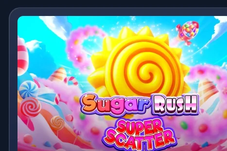 Game artwork: Sugar Rush Super Scatter